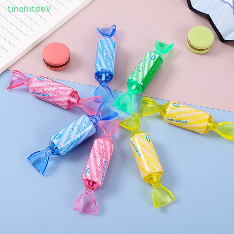[TinchitdeV] Bút Bi Màu Kẹo Ngọt Mô Phỏng Dễ Thương Sáng Tạo Làm Quà Tặng Cho Học Sinh [Mới]