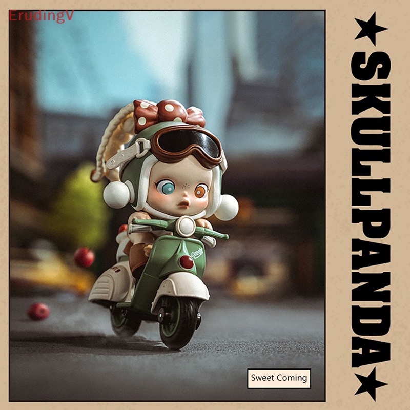 [ErudingV] 1 Đồ Chơi Xe Hơi Hộp Bí Ẩn Hình Đầu Lâu MART Skullpanda Laid Dễ Thương