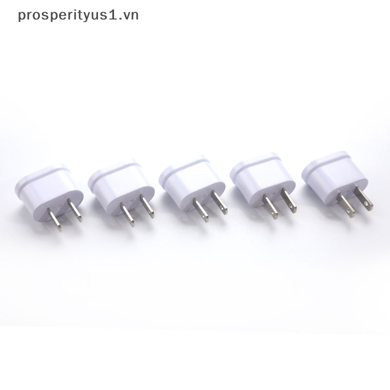 Phích Cắm Chuyển Đổi US Plug Sang EU Đa Năng Tiện Dụng prosperityus1