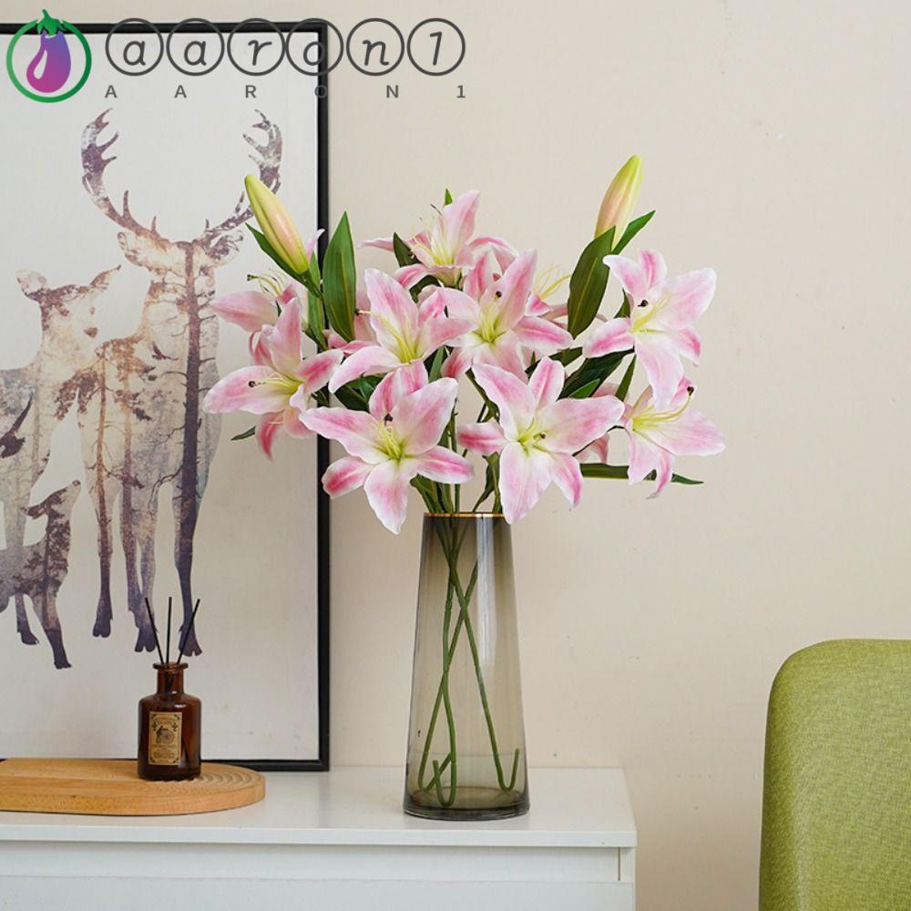 1 Bó 5 Đầu Cây Xanh Nhân Tạo Đa Năng Trang Trí Tiệc Sinh Nhật / Phòng Khách / Đám Cưới