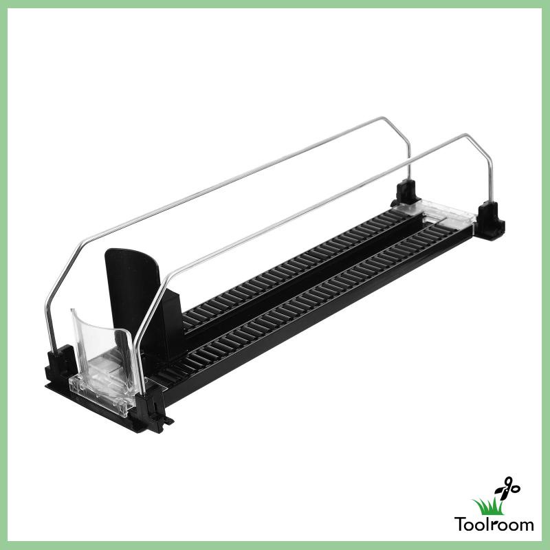 Khay Đựng Đồ Uống Tự Đẩy Tiện Dụng Cho Tủ Lạnh