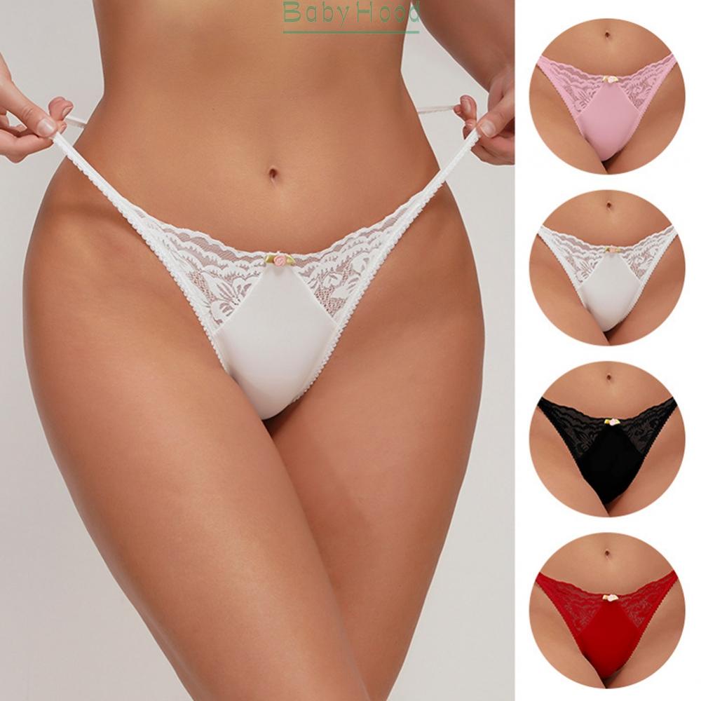 Ladies' Sexy Lace Lingerie Panties Briefs Underwear Knickers Thongs G String T Back#BBHOOD