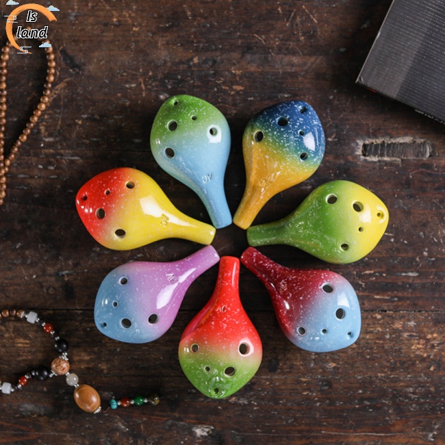 Kèn Ocarina Đồ Chơi 6 Lỗ Mini Cho Bé