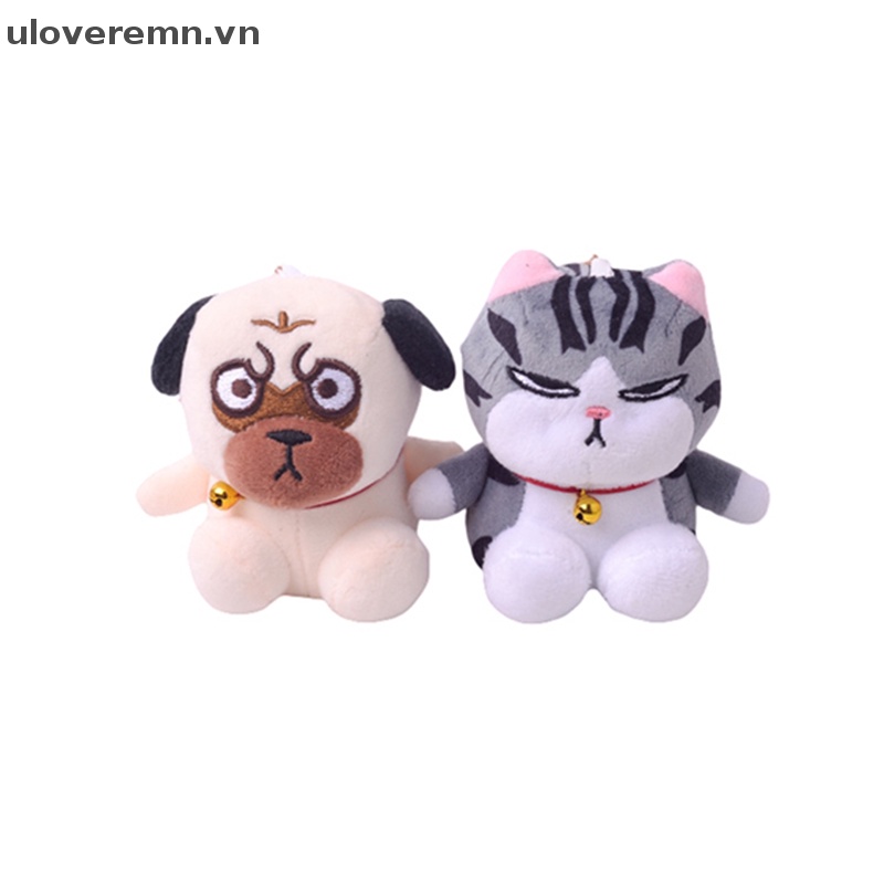 Uloveremn Thú Nhồi Bông Hình Chó Mèo Đen Wuhuang Bazaar Dễ Thương