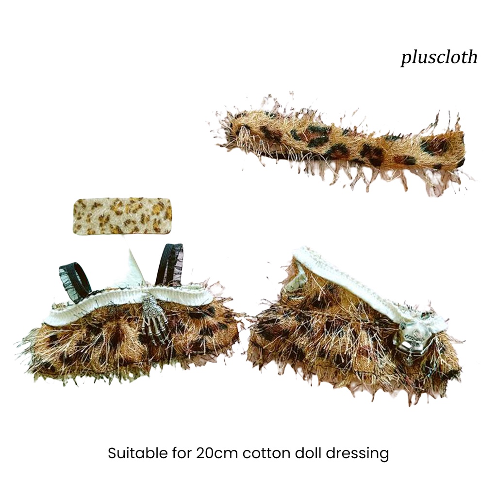 1 Bộ Phụ Kiện Tóc Trang Phục Hóa Trang Cho Búp Bê 20cm