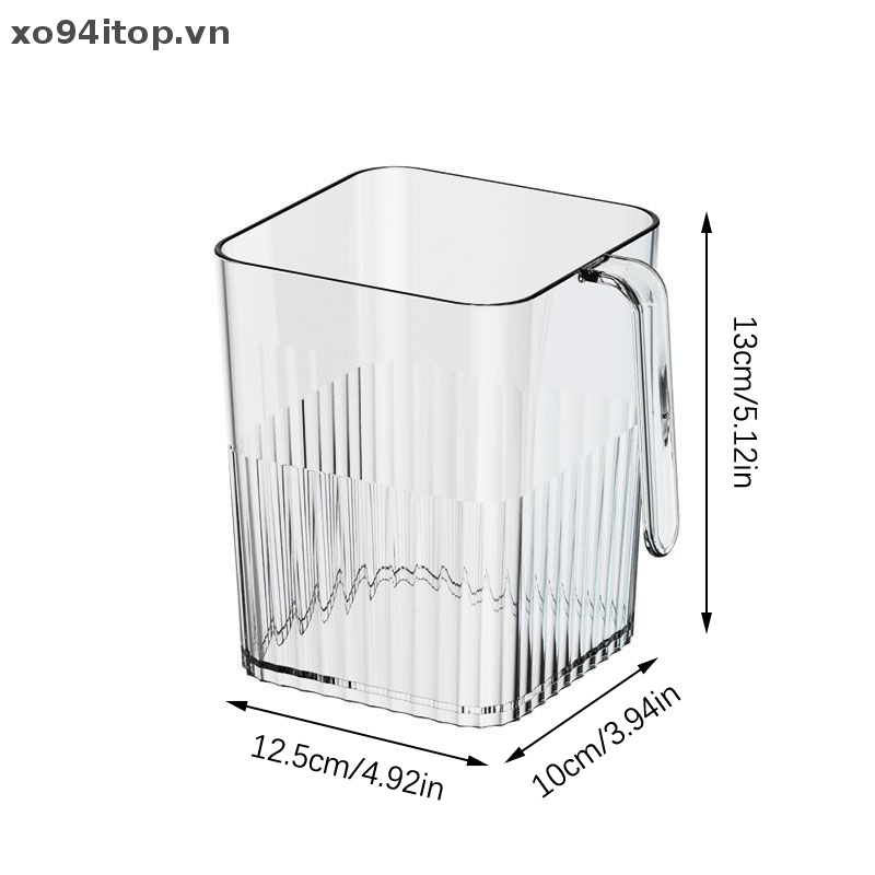 Hộp Đựng Thực Phẩm Để Tủ Lạnh Trong Suốt Có Tay Cầm Chống Mài Mòn Tái Sử Dụng Tiện Lợi Hộp Đựng Thực Phẩm Để Tủ Lạnh Tiện Dụng