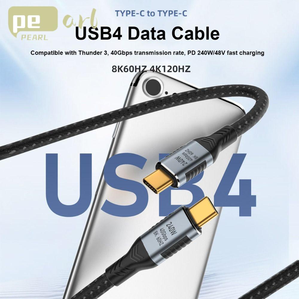 .Cáp SạC Nhanh USB-C Sang Chip 40Gbps 8K 60HZ