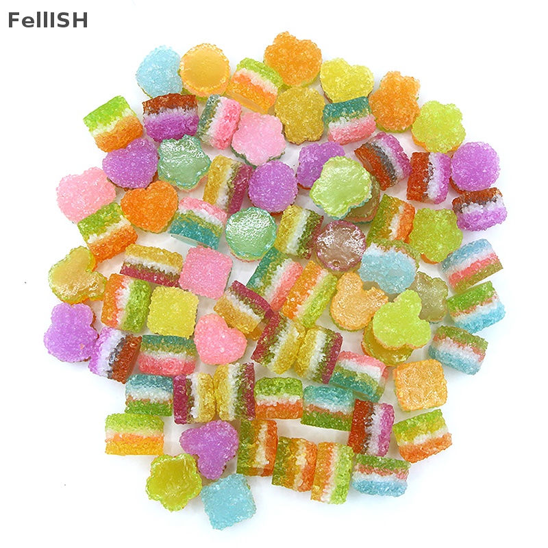 [Felli] Bộ 5 Đồ trang trí Kẹo Mưa Mini Phát Quang Trang Trí Xe Hơi 439br