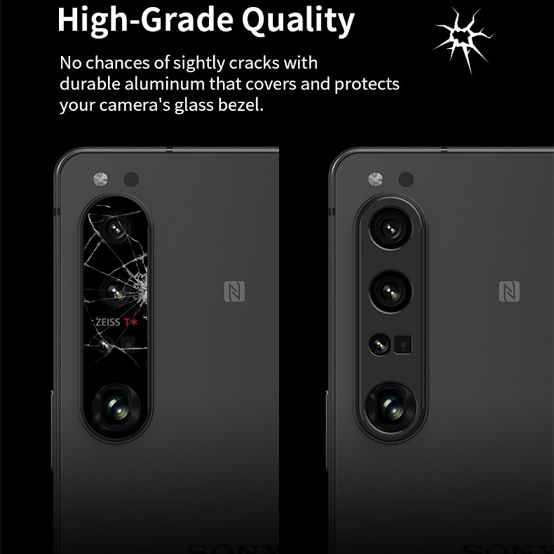 Miếng Dán Bảo Vệ Camera Sau Bằng Hợp Kim Nhôm Cho SONY Xperia 1 IV SONY Xperia1 IV