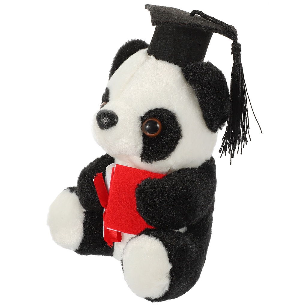 Búp Bê Đồ Chơi Hình Gấu Trúc Đội Mũ Tốt Nghiệp 2023