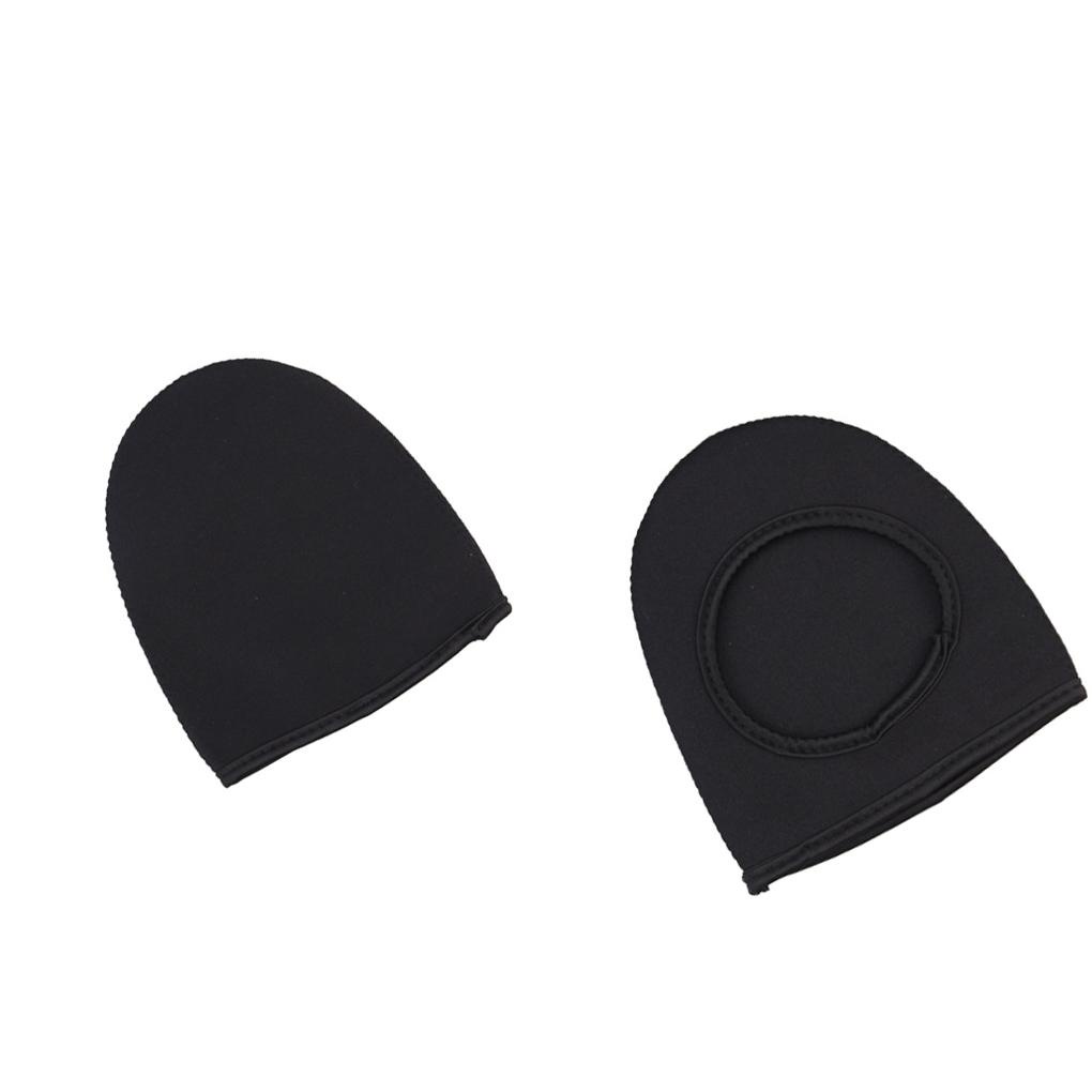 1 Cặp Vỏ Bọc Giày Bốt Thể Thao Bằng Nylon Spandex Nửa Bàn Tay Có Thể Giặt