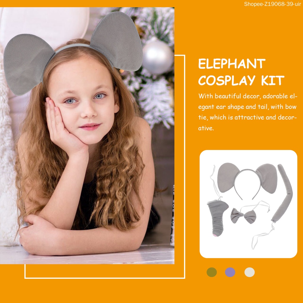 Băng Đô Tai Voi Hóa Trang Cho Bé 26X18X1.5CM