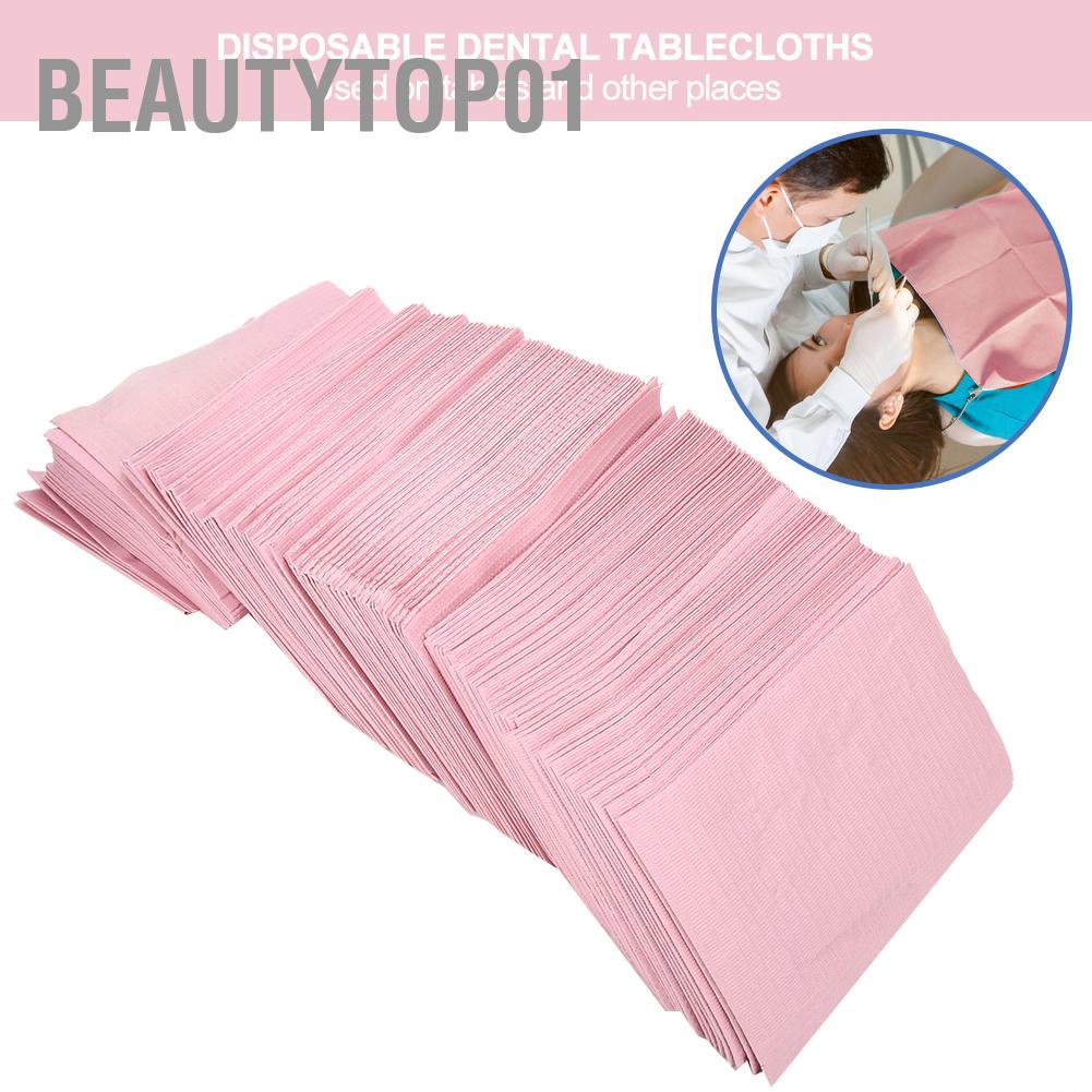 Bịch 125 khăn spa,nha khoa dùng 1 lần, trải mâm nha khoa, trải giường Spa phun xăm BeautyTop01