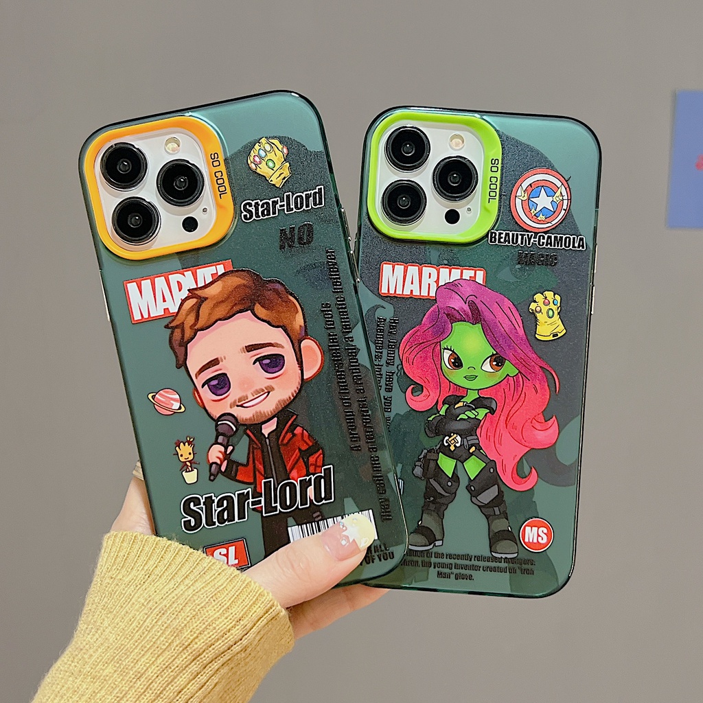 Ốp Điện Thoại Tpu Mềm Nhám Trong Suốt Chống Sốc Họa Tiết Hoạt Hình Bảo Vệ Toàn Diện Cho iPhone 11 13 12 14 Pro Max