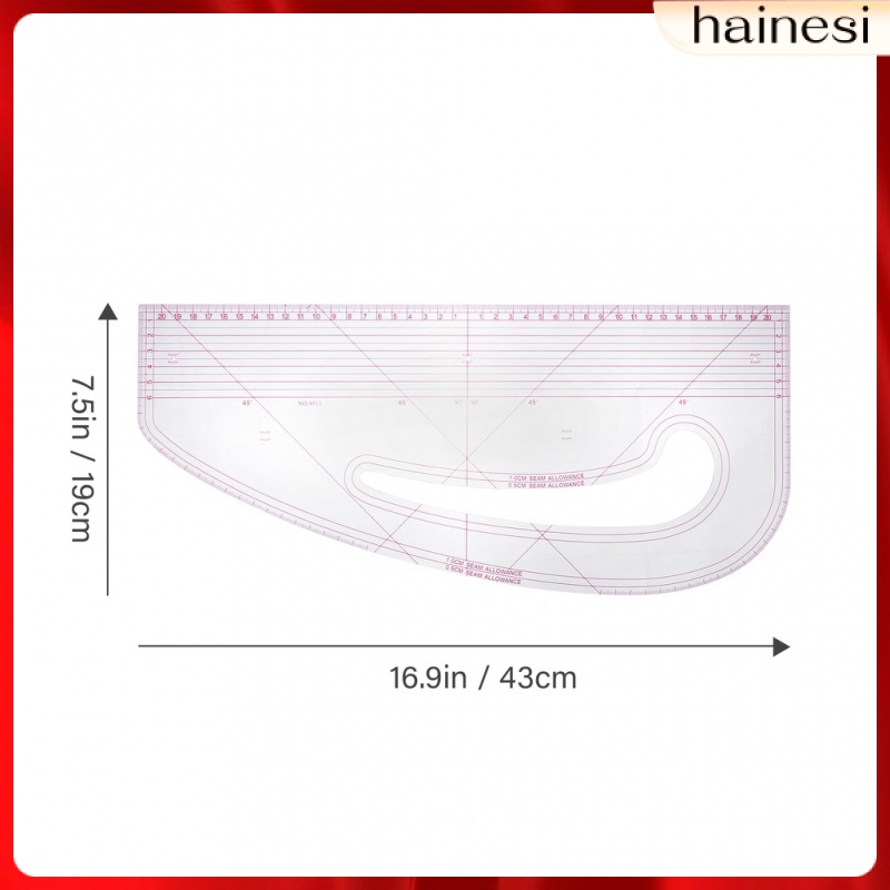 Thước Cong Chuyên Dụng Cho May Vá Quần Áo