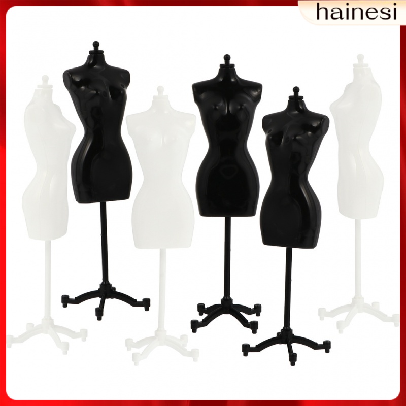 Set 6 Con Rối Đứng Mặc Đầm Búp Bê