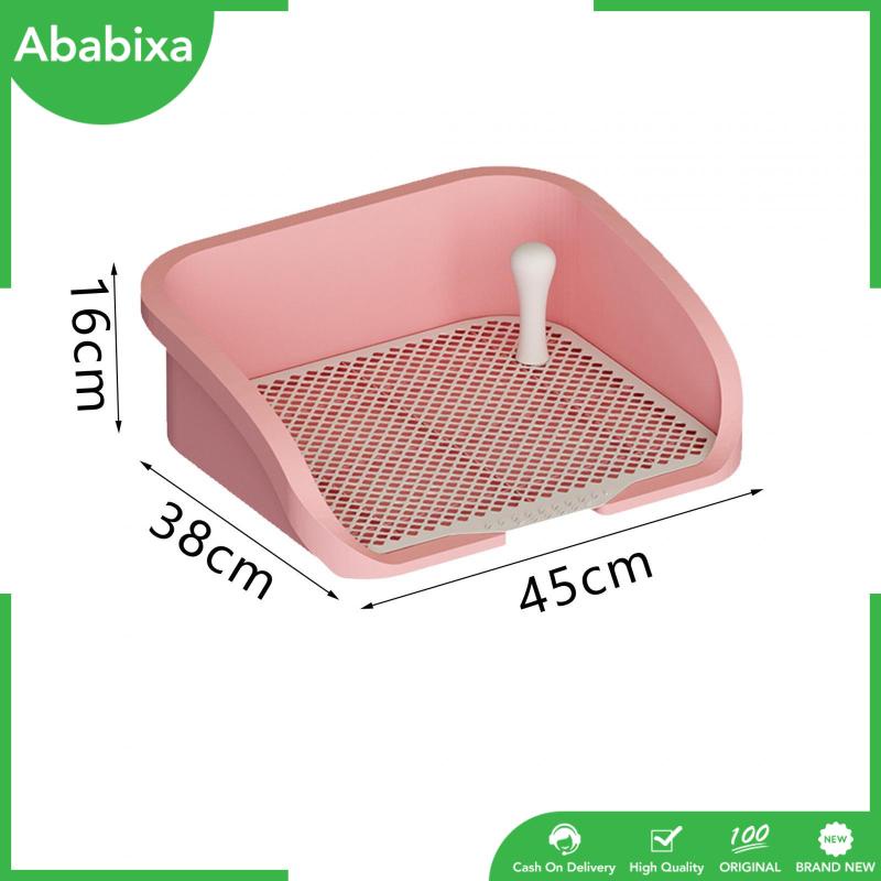 [Ababixa] Khay Đi Vệ Sinh Dạng Lưới Gắn Tường Cỡ Lớn Có Khay Đi Vệ Sinh Huấn Luyện Thú Cưng / Mèo / Thỏ / Thú Cưng Cỡ Vừa