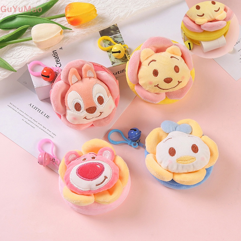 Móc Khóa Hình Gấu Pooh Nhồi Bông Đáng Yêu