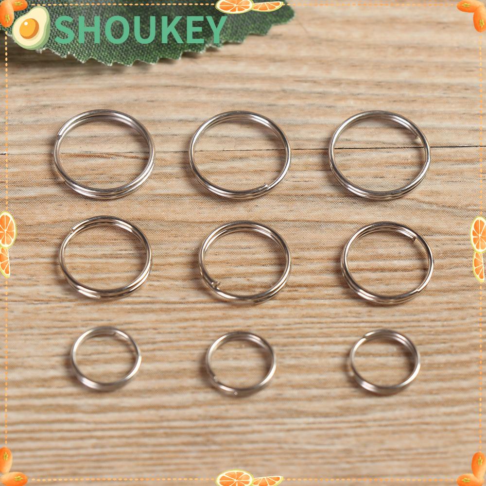 Set 50 Vòng Khóa Bằng Hợp Kim Thép Không Gỉ Chuyên Dụng
