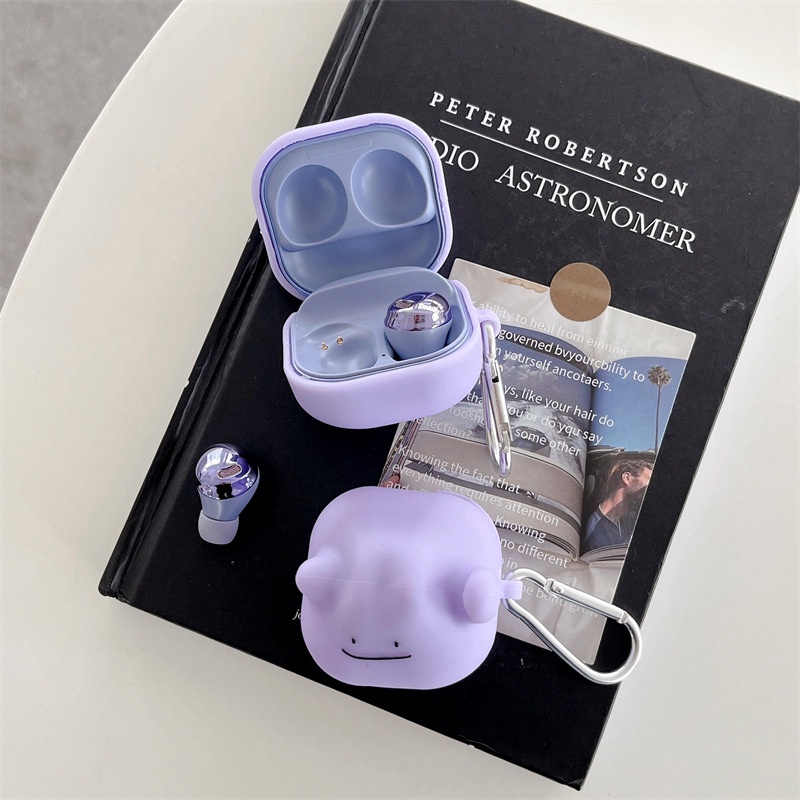 For Samsung Galaxy Buds 2 Pro / Buds2 / Buds Pro / Buds Live Case Protective Cute Cartoon Cover Bluetooth Earphone Shell Accessories TWS Headphone Portable