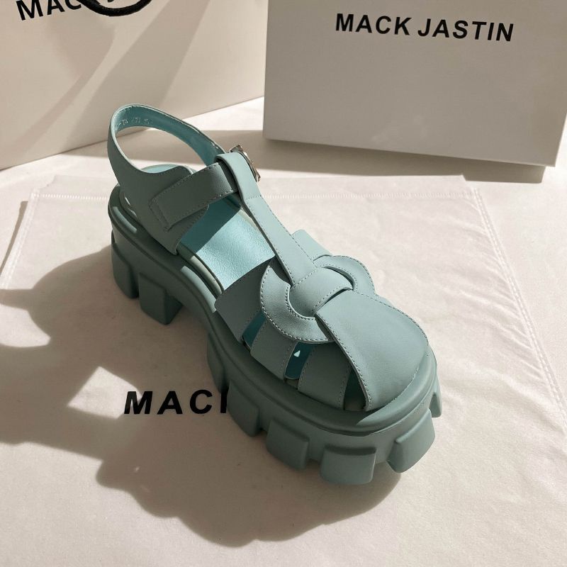 Giày Sandal Cao Gót Hở Ngón Phong Cách Thời Trang Roman Dành Cho Nữ