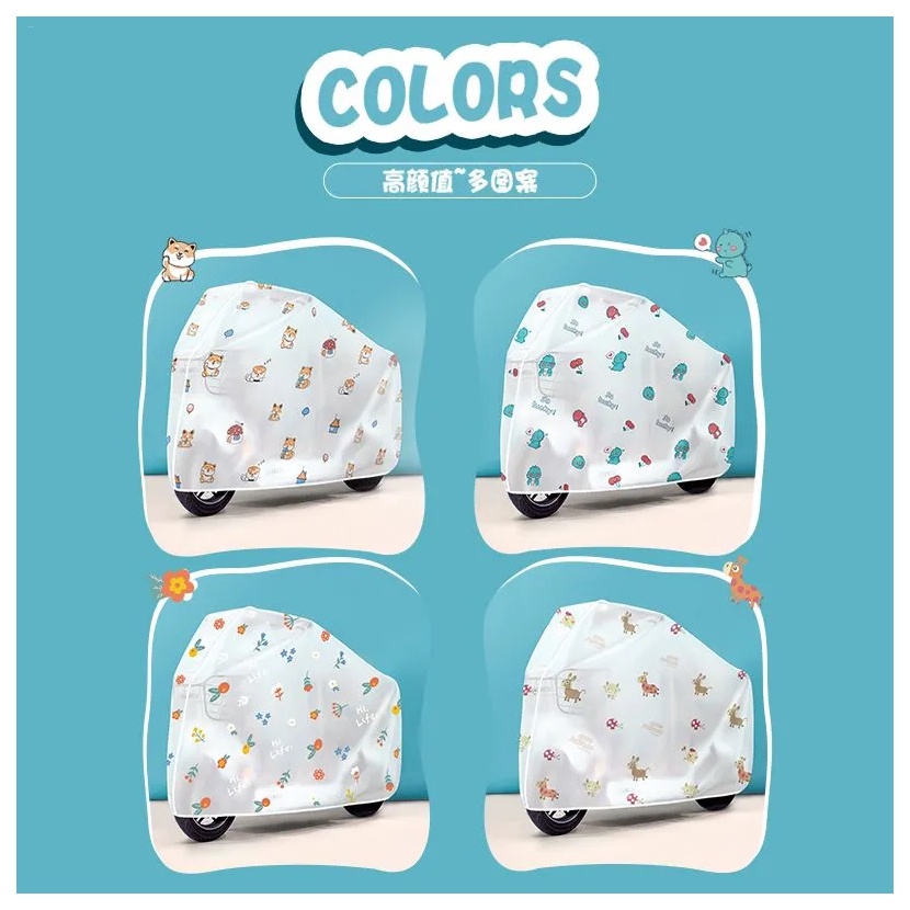 Vỏ Bọc Chống Mưa Chống Nắng Chống Thấm Nước Thông Dụng Cho Xe Máy Điện