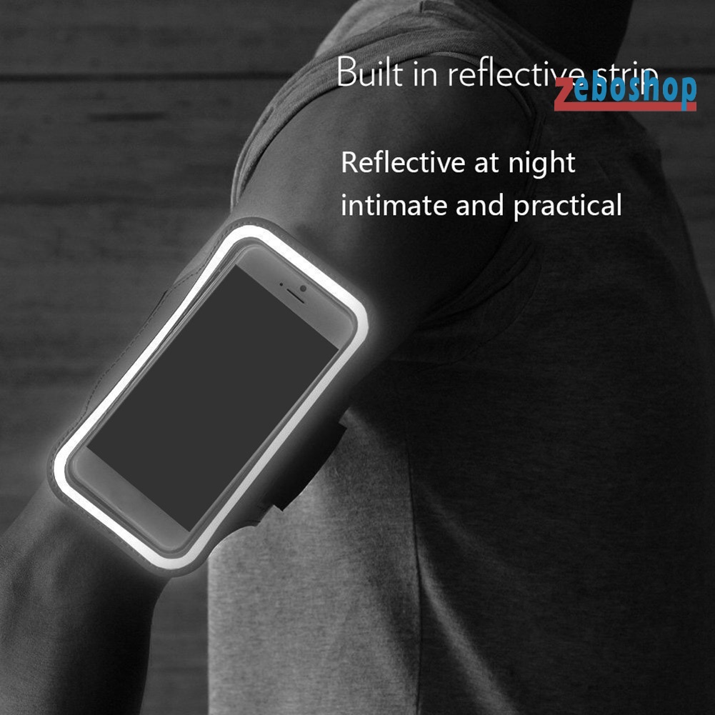 Túi Đựng Điện Thoại Đeo Cánh Tay Bằng PVC Co Giãn Chống Nước