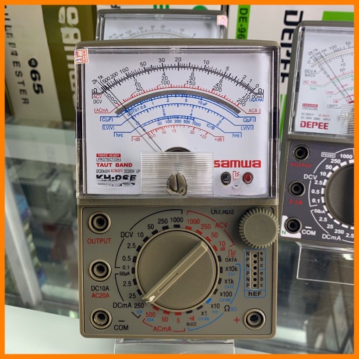 [TẶNG PIN] Đồng hồ đo điện vạn năng SAMWA - Multitester cao cấp
