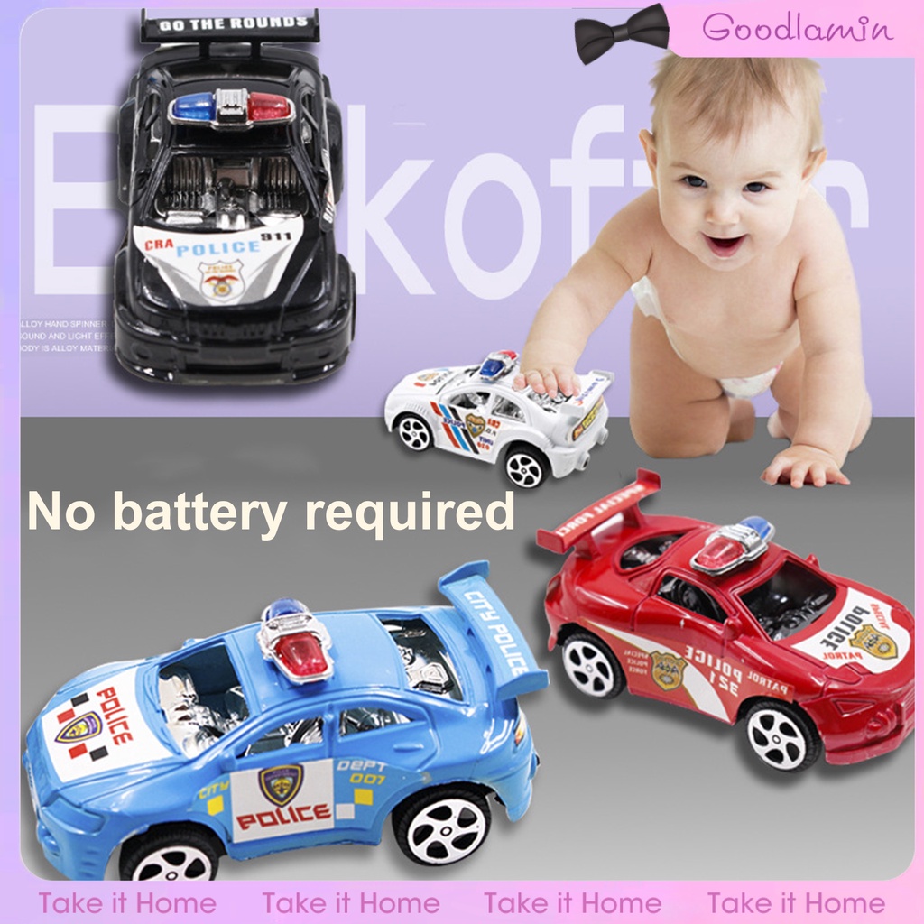 Xe Cảnh Sát Đồ Chơi Dạng Kéo Cổ Điển
