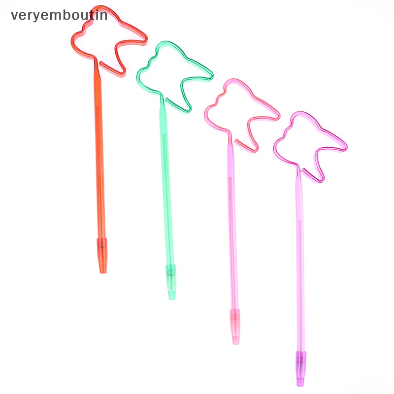 Bộ 5 Bút Bi Hình Chiếc Răng Dễ Thương