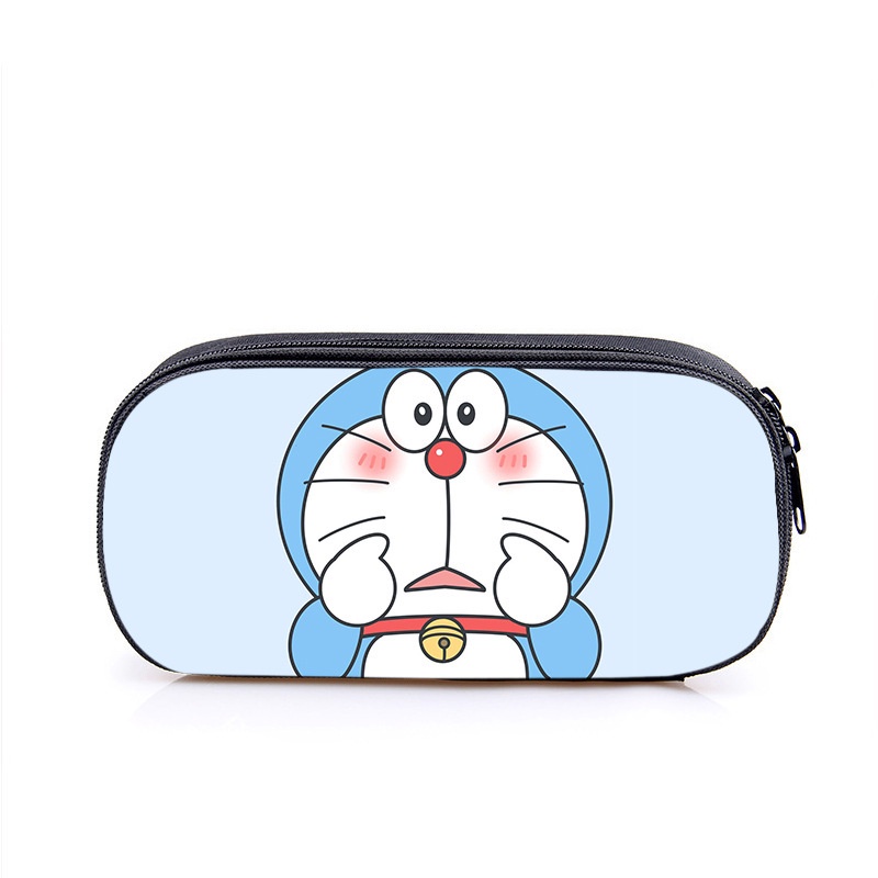 Túi Đựng Bút Chì Một Lớp In Hình Doraemon Hoạt Hình Cá Tính Dành Cho Học Sinh GT2