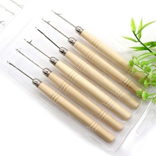 Que móc nối lông vũ, dụng cụ nối tóc lông vũ, cây móc nối tóc cho salon