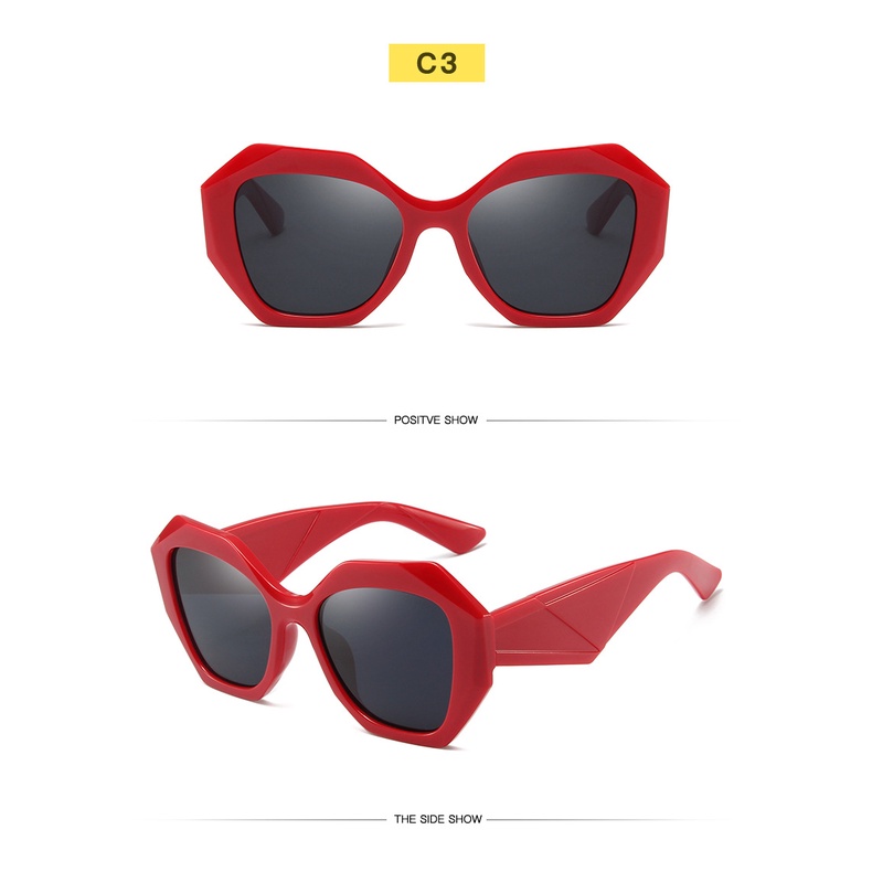 Kính Mát Oversized Chống Tia UV Sự Bảo Vệ