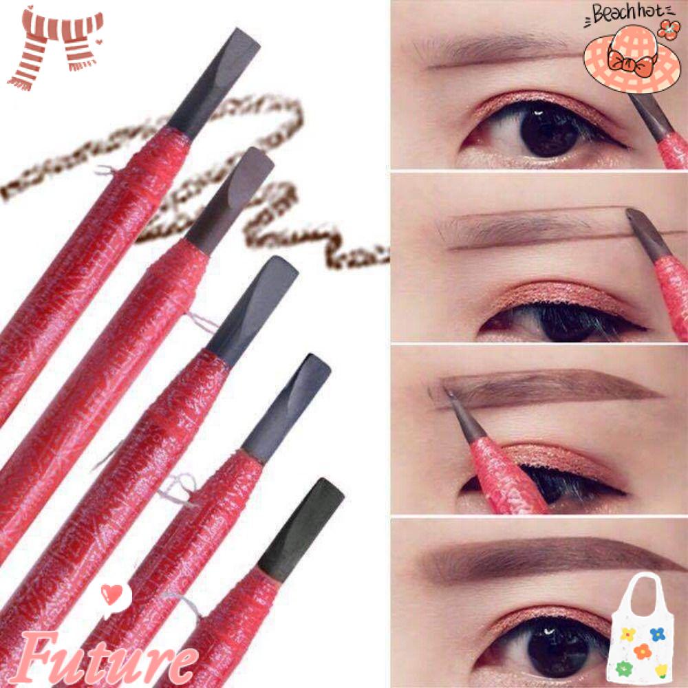 Set 6 Bút Chì Kẻ Lông Mày Bằng Gỗ Dễ Sử Dụng Lâu Trôi