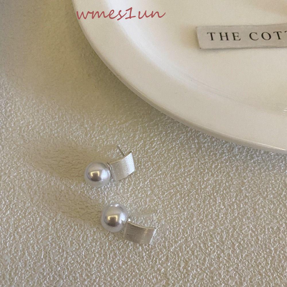 Bông Tai Đinh Tán Hình Vuông WMES15H Thời Thượng|Khuyên Tai Hình Học Phong Cách Hàn Quốc Đơn Giản Tinh Tế