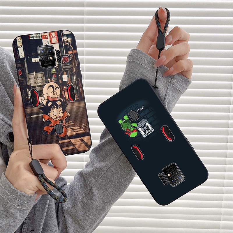 Ốp Điện Thoại Hình Naruto Attack On Titan One Piece Cho ZTE Nubia Red Magic 7 Pro