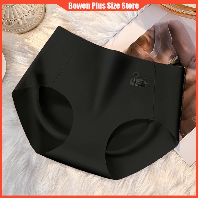 Quần Lót Cotton Lụa Lạnh 3d Mỏng Thoáng Khí Kháng Khuẩn Nâng Hông M-XL Cho Nữ 30-75kg