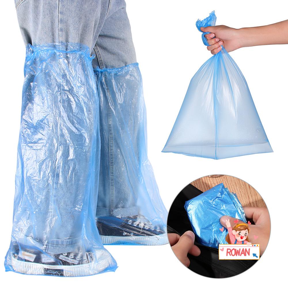 1 / 5 / 10 Cặp Bọc Giày Đi Mưa Dùng Một Lần Chống Thấm Nước Tiện Dụng