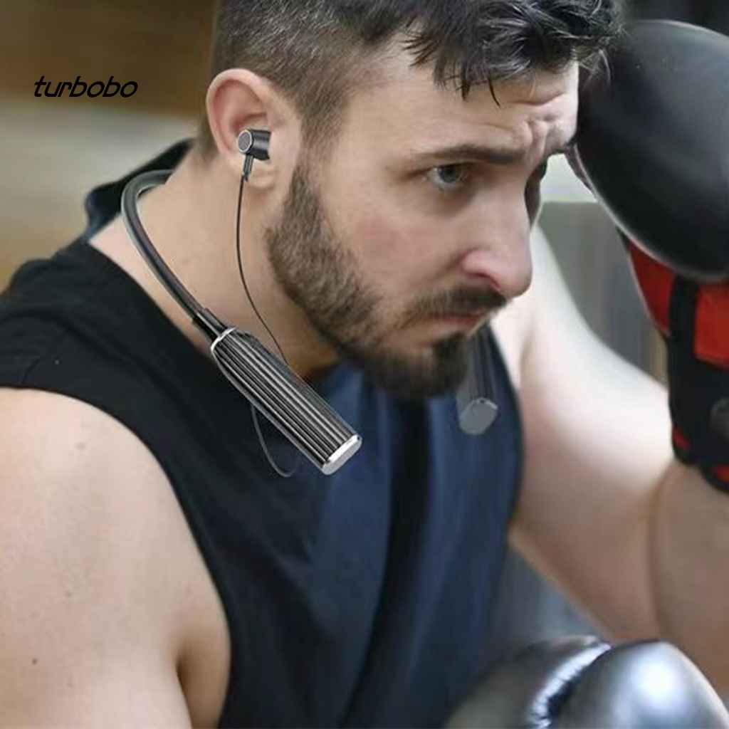 Tai Nghe Thể Thao Nhét Tai Đeo Cổ Hỗ Trợ Thẻ TF Kết Nối Bluetooth Và Phụ Kiện