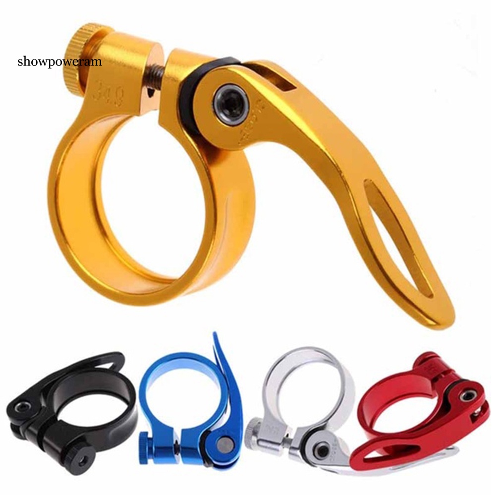 Vòng Kẹp Cố Định Yên Xe Đạp Leo Núi Bằng Hợp Kim Nhôm 31.8mm Tháo Lắp