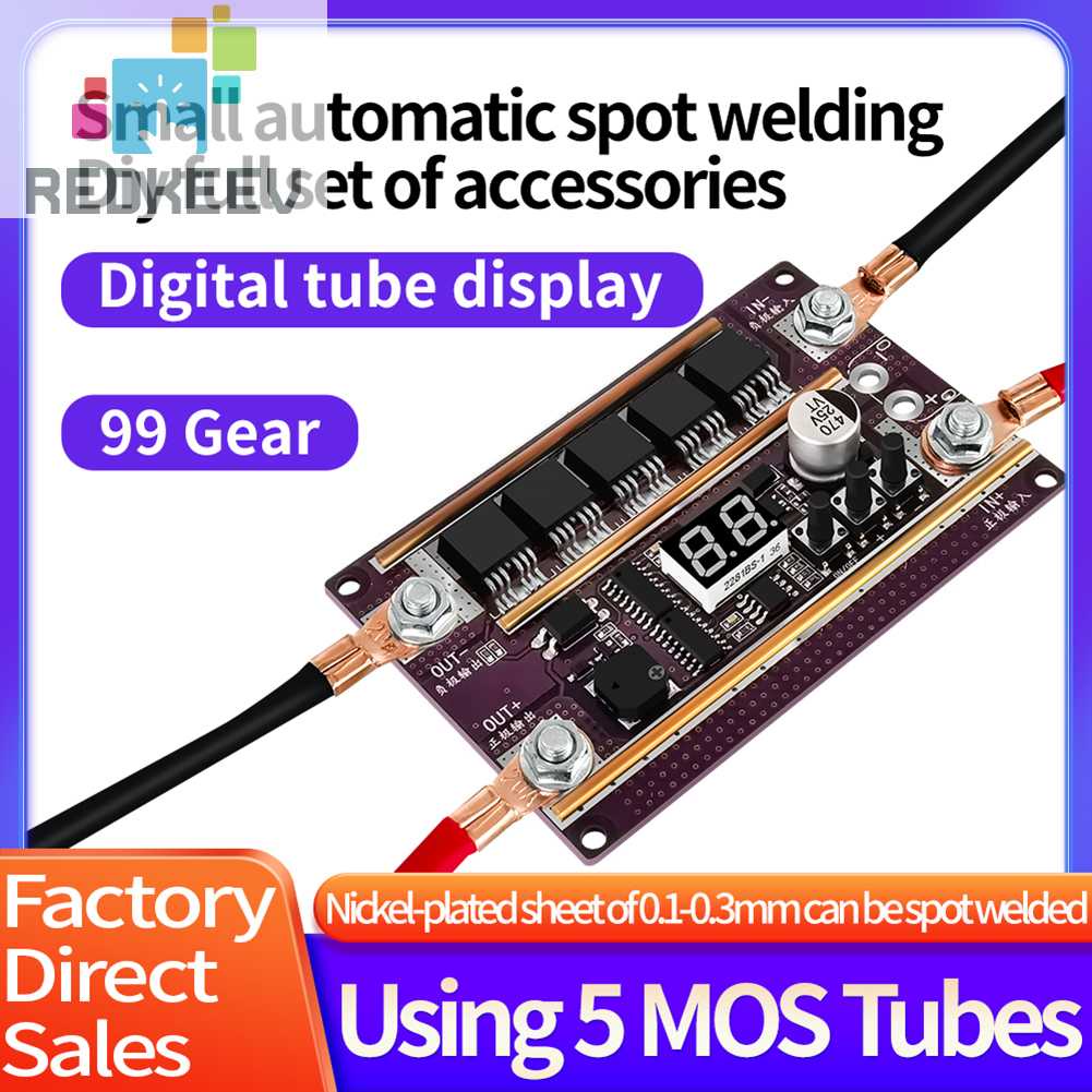 Máy Hàn 12V 99 Bánh Răng Có Thể Điều Chỉnh Cho Pin 18650