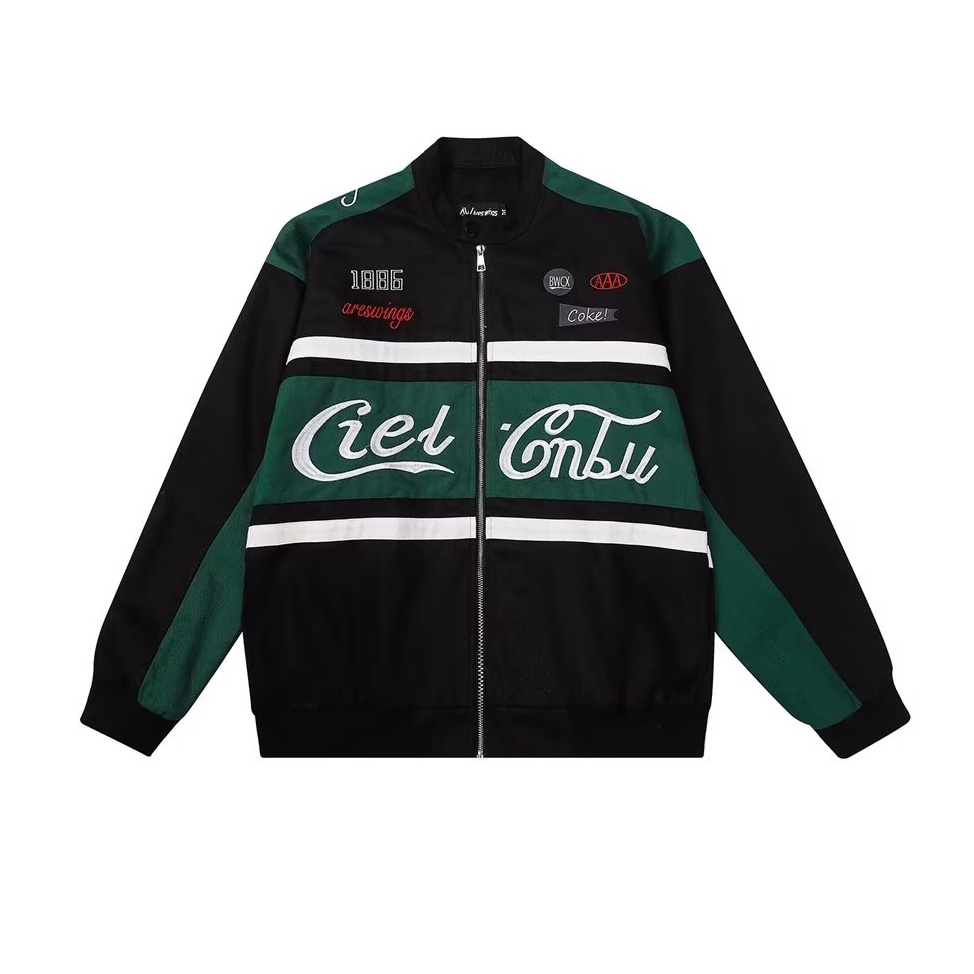 Áo Khoác Dáng Rộng Phong Cách hiphop Đường Phố Mỹ Cá Tính Cho Nam Nữ