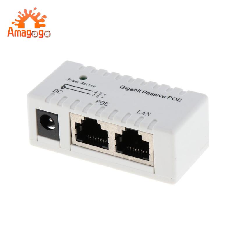 Cáp nguồn Gigabit Ethernet Amagogo PoE DC 12V-52V cho camera IP điện thoại
