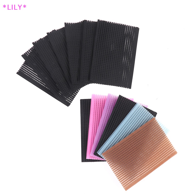 Lily 12 cái tóc Pad tóc Sticker Clip bang cố định liền mạch Ma Thuật dán bài viết rìa uuu