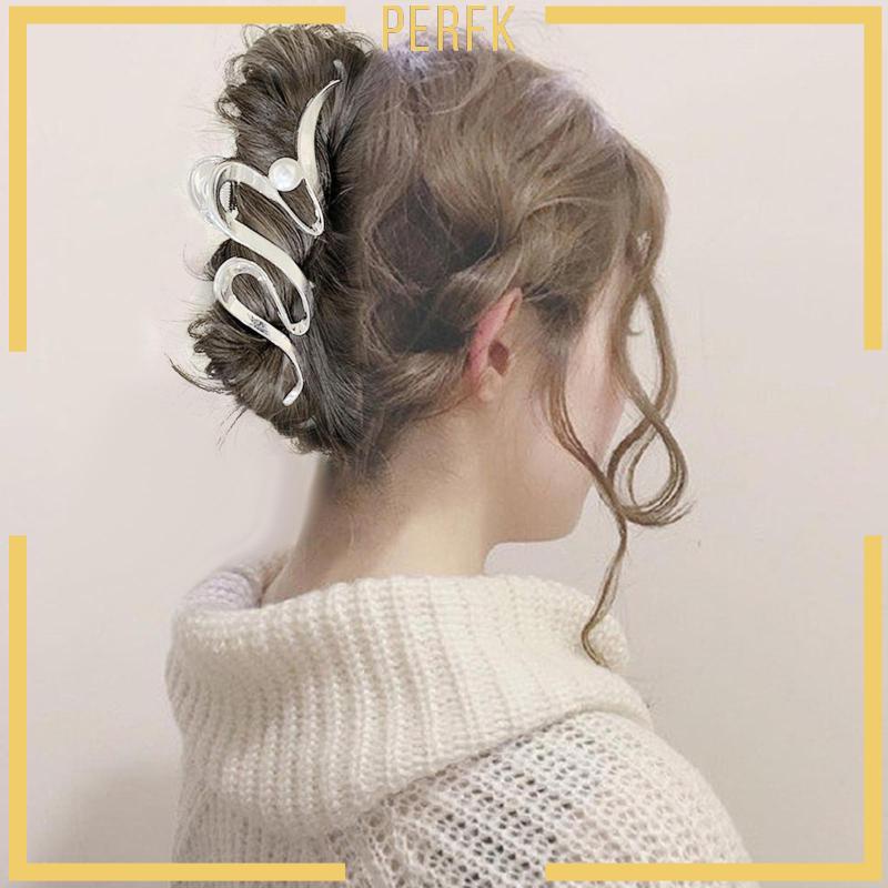 Kẹp Tóc Dày Dặn Bằng Kim Loại Dành Cho Mọi Loại Tóc