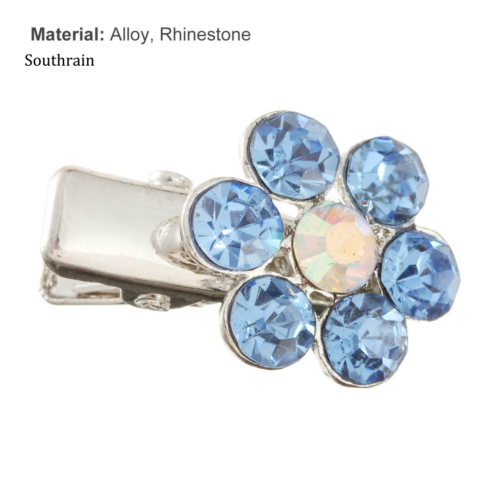 Kẹp Tóc Hình Hoa Mận Đính Đá Lấp Lánh Cho Thú Cưng