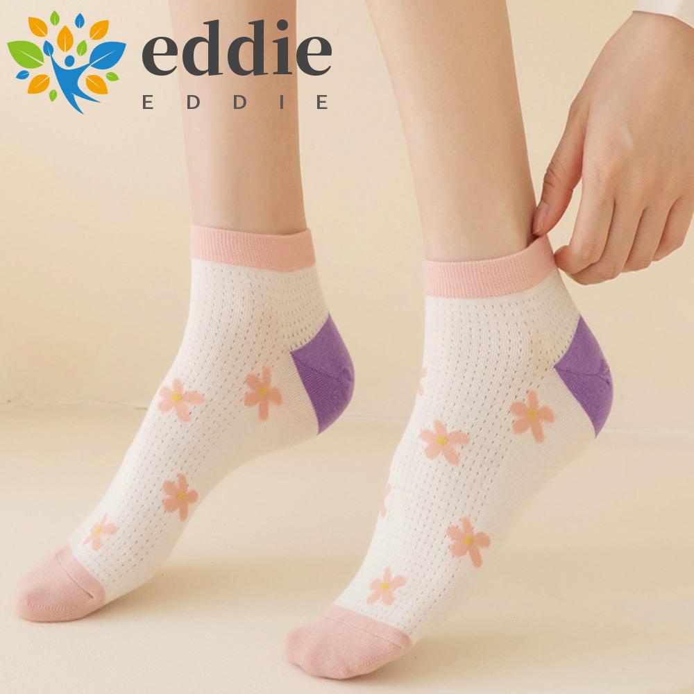 Đôi Vớ Lưới 26Eddie Bằng Vải Cotton Chống Vi Khuẩn Chống Trượt Không Biểu Diễn Thời Trang Cho Nữ