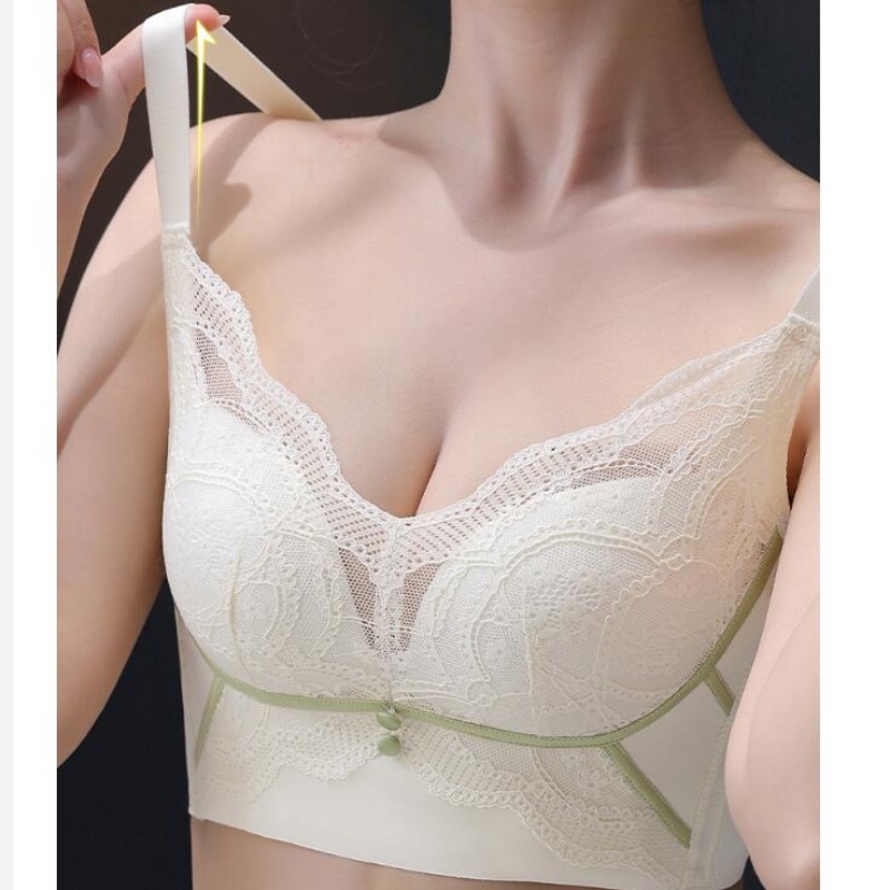 Bộ Đồ Lót Nâng Ngực Không Gọng Thép Có Thể Điều Chỉnh Hỗ Trợ Ngăn Ngừa Chảy Xệ