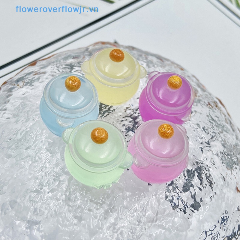 Mô Hình Bình Sữa Mini Bằng Nhựa Phát Quang Độc Đáo