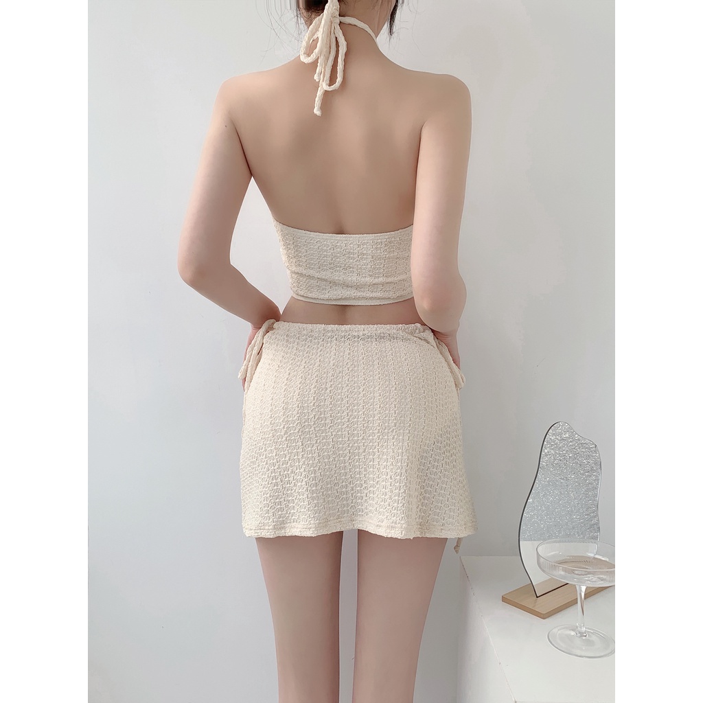 Bộ Đồ Bơi Bikini Ba Mảnh Thời Trang Mùa Xuân Mới Quyến Rũ Cho Nữ